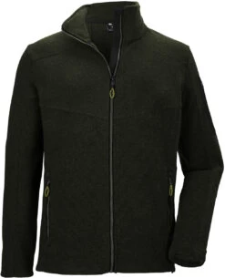 Killtec KOW 28 Gebreide Fleece Jas Heren, Grijs