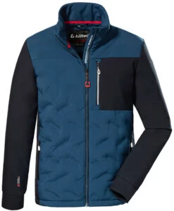 Killtec KOW 86 Jas Heren, Blauw/zwart