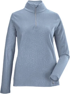 Killtec KSW 113 LS Shirt Dames, Blauw
