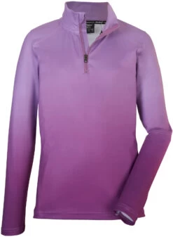 Killtec KSW 165 LS Shirt Meisjes, Violet/roze
