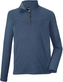 Killtec KSW 37 LS Shirt Heren, Blauw
