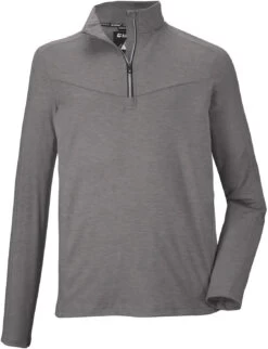 Killtec KSW 37 LS Shirt Heren, Grijs