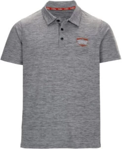 Killtec Lilleo SS Poloshirt Heren, Grijs