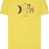 La Sportiva Breakfast T-shirt Heren, Geel -Sport- En Outdoorkleding la sportiva breakfast t shirt men yellow 1