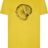 La Sportiva Cross Section T-shirt Heren, Geel -Sport- En Outdoorkleding la sportiva cross section t shirt men yellow 1
