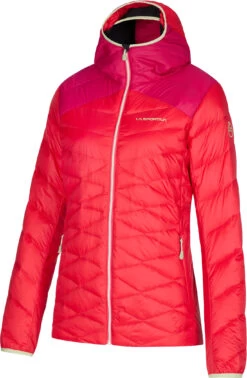 La Sportiva Deimos Donsjack Dames, Rood/roze