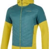 La Sportiva Kap Hybrid Hoody Heren, Petrol/geel 2 La Sportiva Kap Hybrid Hoody Heren, Petrol/geel -Sport- En Outdoorkleding la sportiva kap hybrid hoody men alpine moss 1