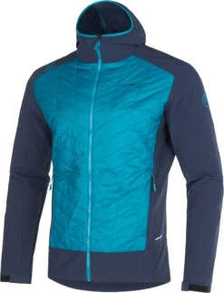 La Sportiva Kap Hybrid Hoody Heren, Blauw