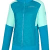 La Sportiva Kap Hybrid Hoody Dames, Blauw/turquoise