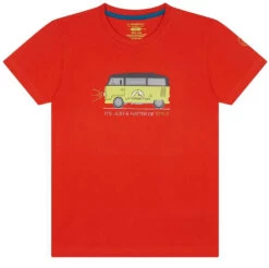La Sportiva Van T-shirt Kinderen, Rood