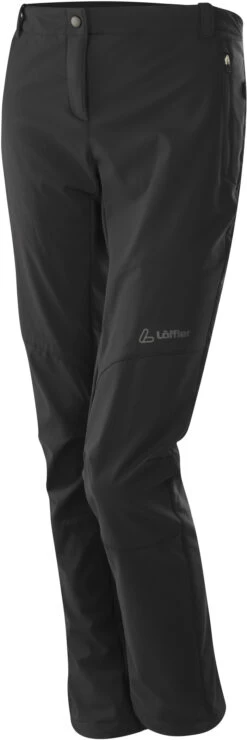 Löffler Alaska Active Stretch Warm Functionele Broek Dames, Zwart
