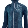 Löffler Arctic PL Active Hybride Jas Met Capuchon Dames, Petrol -Sport- En Outdoorkleding loeffler arctic pl active hooded hybrid jacket women deep water 1