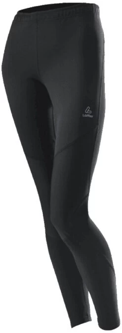 Löffler WS Warm Leggings Dames, Zwart