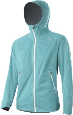Löffler GTX Active Hooded Jacket Dames, Turquoise