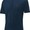 Löffler Merino-Tencel Poloshirt Heren, Blauw -Sport- En Outdoorkleding loeffler merino tencel poloshirt men deep water 1