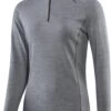 Löffler Transtex Merino Midlayer Dames, Grijs