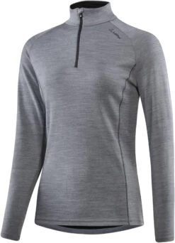 Löffler Transtex Merino Midlayer Dames, Grijs