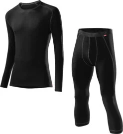 Löffler Transtex Warm Ondergoed Set Heren, Zwart