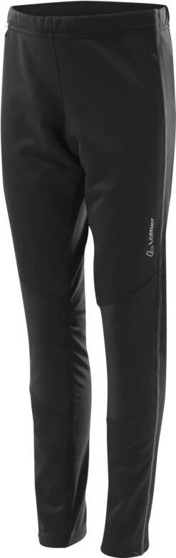 Löffler Windstopper Warm Panty's Kinderen, Zwart