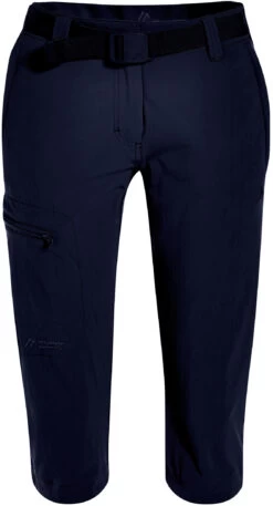 Maier Sports Inara Slim Korte Broek Dames, Blauw