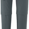 Maier Sports Latit Afritsbare Broek Dames, Grijs -Sport- En Outdoorkleding maier sports latit zip off pants women graphite 1