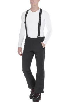 Maier Sports Lothar 2 Softshell Skibroek Heren, Zwart