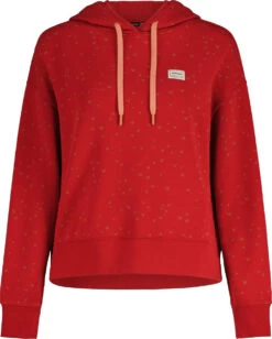 Maloja CadiniM. Organic Sweat Hoody Dames, Rood