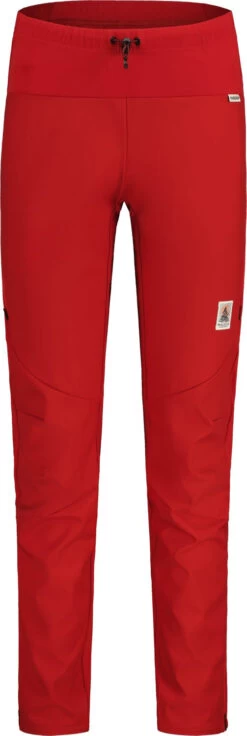 Maloja CristinaM. Nordic Hybrid Softshell Broek Dames, Rood