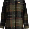 Maloja GamsM. Wollen Geruite Jas Dames, Zwart/olijf 1 Maloja GamsM. Wollen Geruite Jas Dames, Zwart/olijf -Sport- En Outdoorkleding maloja gamsm wool check coat women moss moonless 1