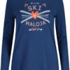 Maloja GrauschnepperM. Traceable BioRe Longsleeve Women, Blauw
