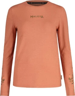 Maloja MoenaM. Biologische Hennep Longsleeve Dames, Roze