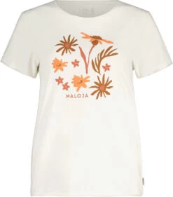 Maloja PadolaM. Traceable BioRe Tee Dames, Wit