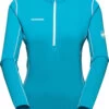 Mammut Aenergy ML Trui Met Halve Rits Dames, Blauw