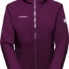 Mammut Convey Tour HS Hooded Jacket Dames, Violet -Sport- En Outdoorkleding mammut convey tour hs hooded jacket women grape 1