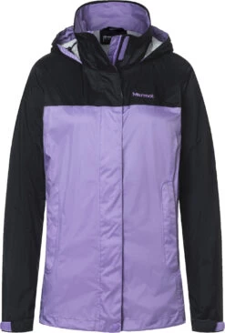 Marmot PreCip Plus Jas Dames, Violet/zwart