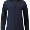 North Bend Monolith LayerTech Jas Dames, Blauw -Sport- En Outdoorkleding north bend monolith layertech jacket women navy blazer 1