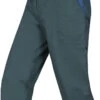 Ocun Jaws 3/4 Broek Heren, Petrol -Sport- En Outdoorkleding ocun jaws 3 4 pants men mediterranea 1