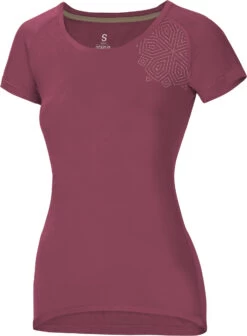 Ocun Raglan T-shirt Dames, Roze