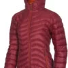 Ocun Tsunami Jas Dames, Rood -Sport- En Outdoorkleding ocun tsunami jacke damen garnet red rooibos tea 1