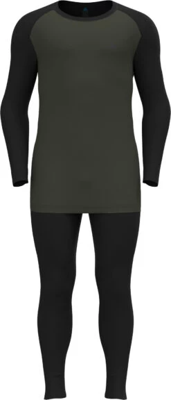 Odlo Active Warm Eco Special Basislaag Set Heren, Zwart
