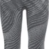 Odlo Blackcomb Plus Bodem 3/4 Dames, Zwart -Sport- En Outdoorkleding odlo blackcomb eco bottoms 3 4 women black space dye 1