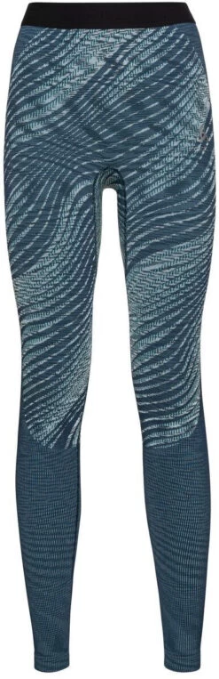 Odlo Blackcomb Plus Lange Broek Dames, Grijs/petrol