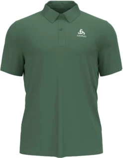 Odlo Cardada Poloshirt S/S Heren, Groen
