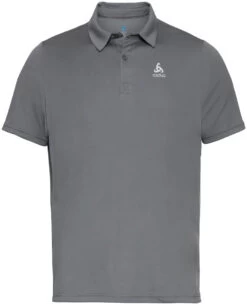 Odlo Cardada Poloshirt S/S Heren, Grijs