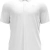 Odlo Cardada Poloshirt S/S Heren, Wit -Sport- En Outdoorkleding odlo cardada polo shirt s s men white 1