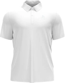 Odlo Cardada Poloshirt S/S Heren, Wit