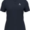 Odlo Cardada Poloshirt S/S Dames, Blauw -Sport- En Outdoorkleding odlo cardada polo shirt s s women dark sapphire 1