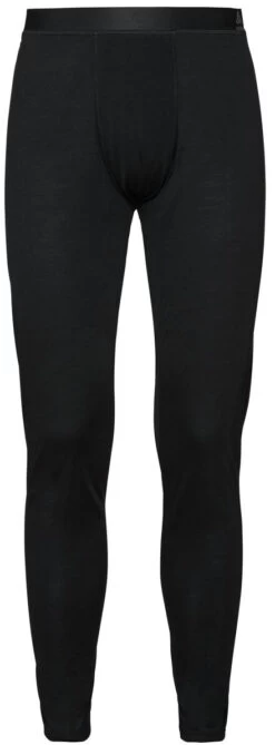 Odlo Merino 130 Lange Broek Heren, Zwart