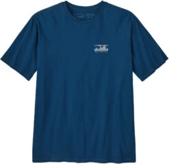 Patagonia 73 Skyline Organic T-Shirt Men, Blauw