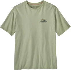 Patagonia 73 Skyline Organic T-Shirt Men, Groen